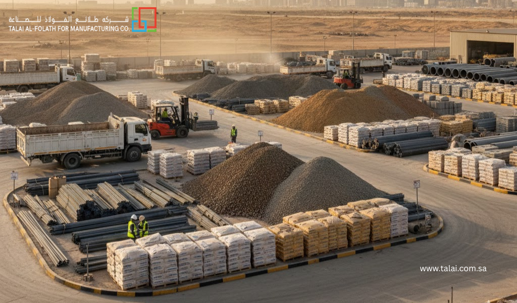 Construction Materials Suppliers in Saudi Arabia: Types, Services, and Benefits
