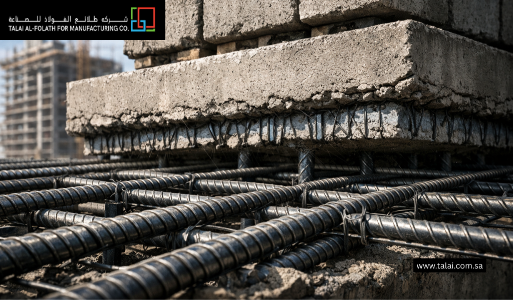 قضبان التسليح الفولاذية: مصممة للمتانة وأداء تحمّل الأحمال