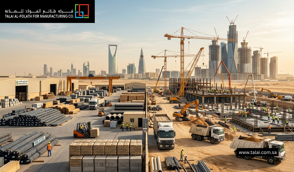 دور موردي مواد البناء في نمو البنية التحتية في المملكة العربية السعودية