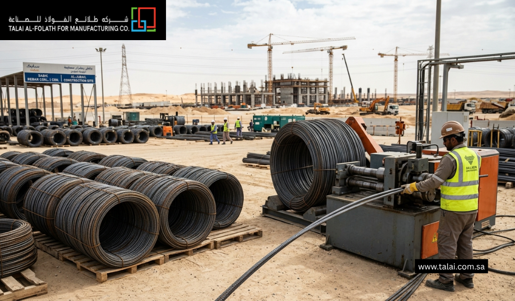 Why Steel Rebar in Coil Is Essential for Large-Scale Projects in KSA